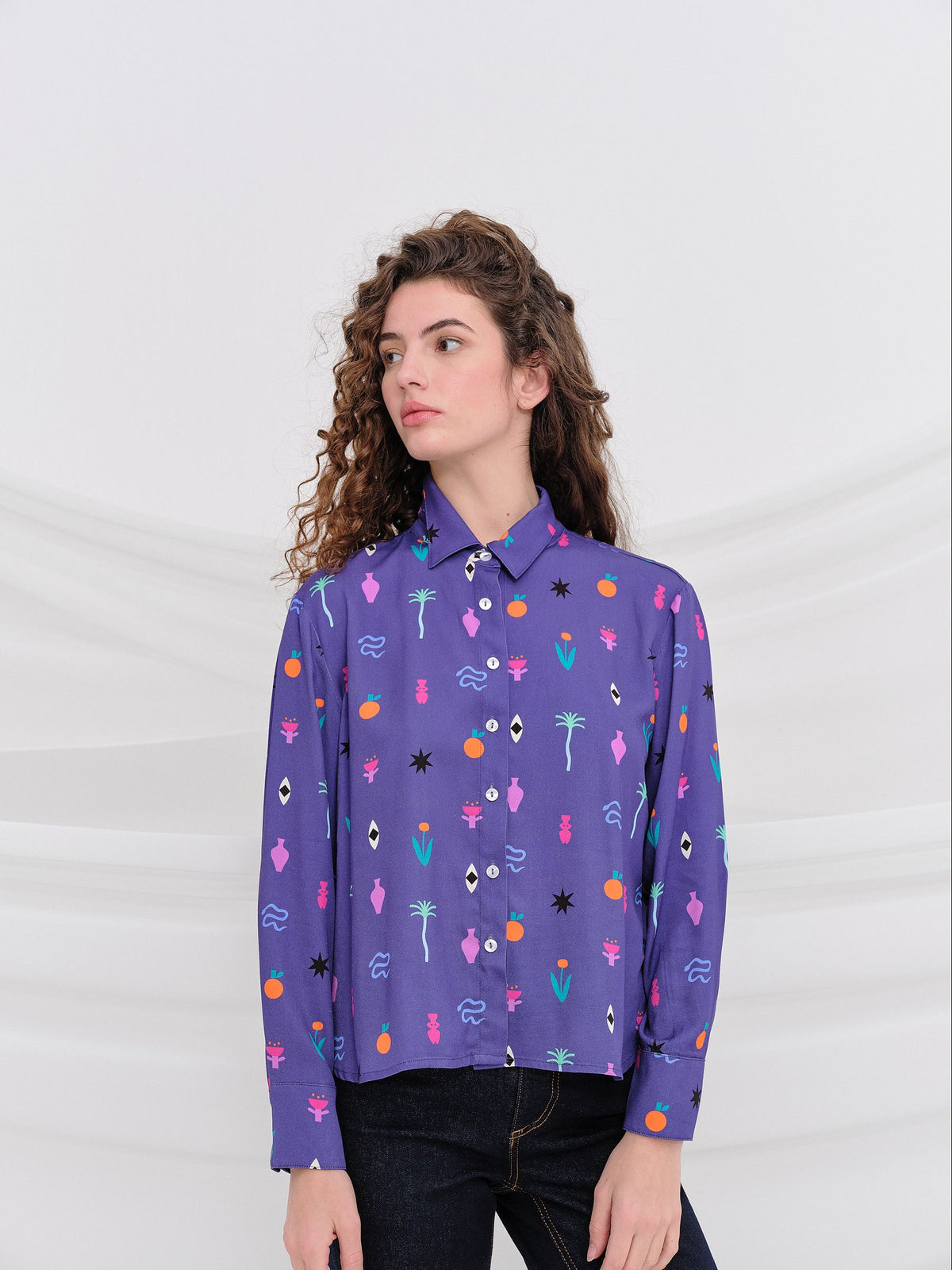 BLUSA CAMISERA VIOLET