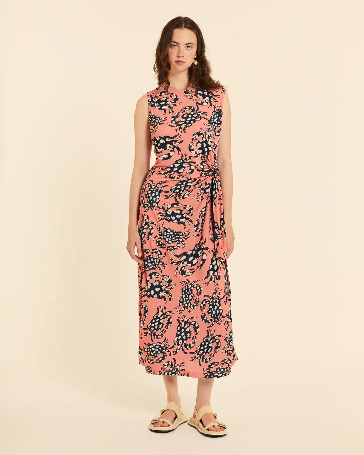 VESTIDO CANGREJO NUDO