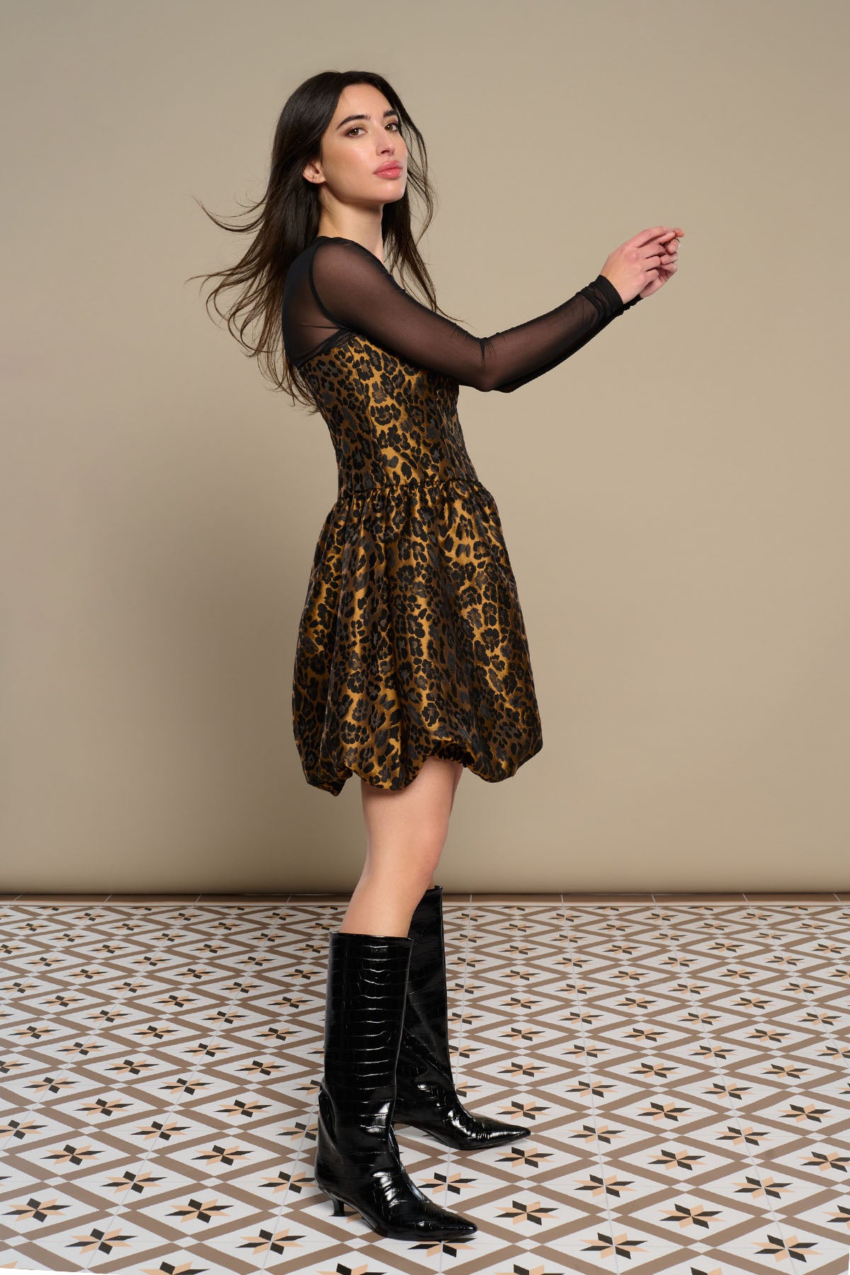 VESTIDO GLOBO Giacinta