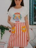 FALDA CATS RAYAS