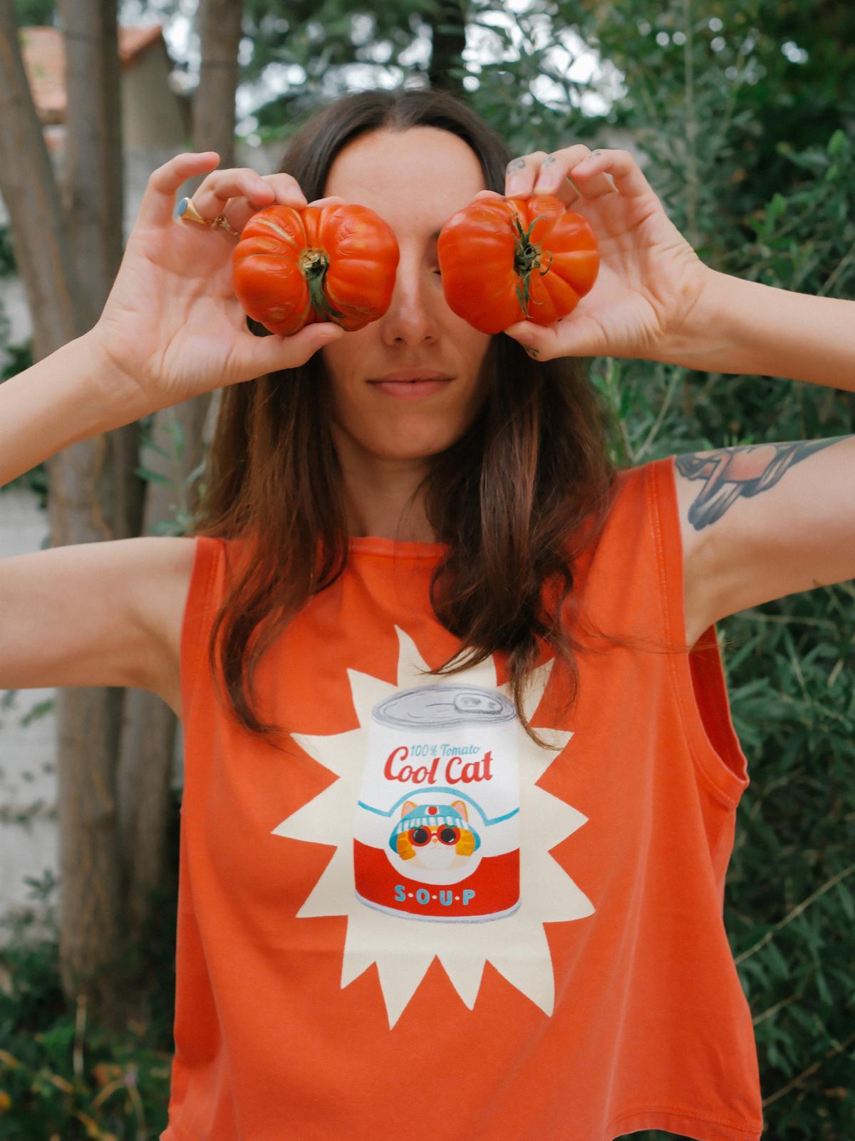CAMISETA CAT SOUP