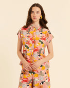 BLUSA CAMISERA TRÓPICO
