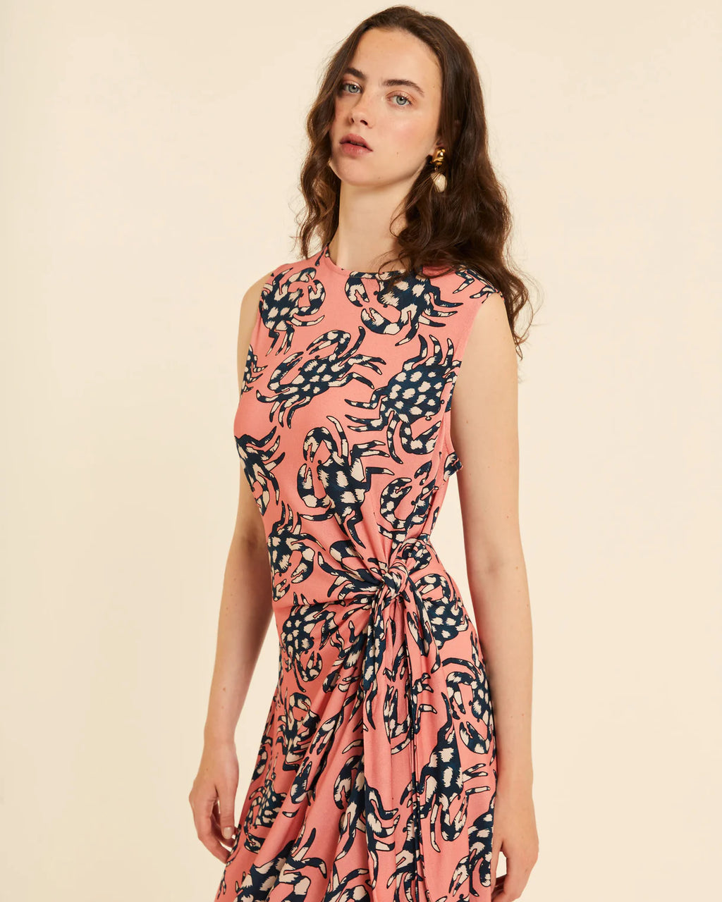 VESTIDO CANGREJO NUDO
