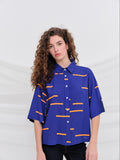 Blusa BH Blue Orange