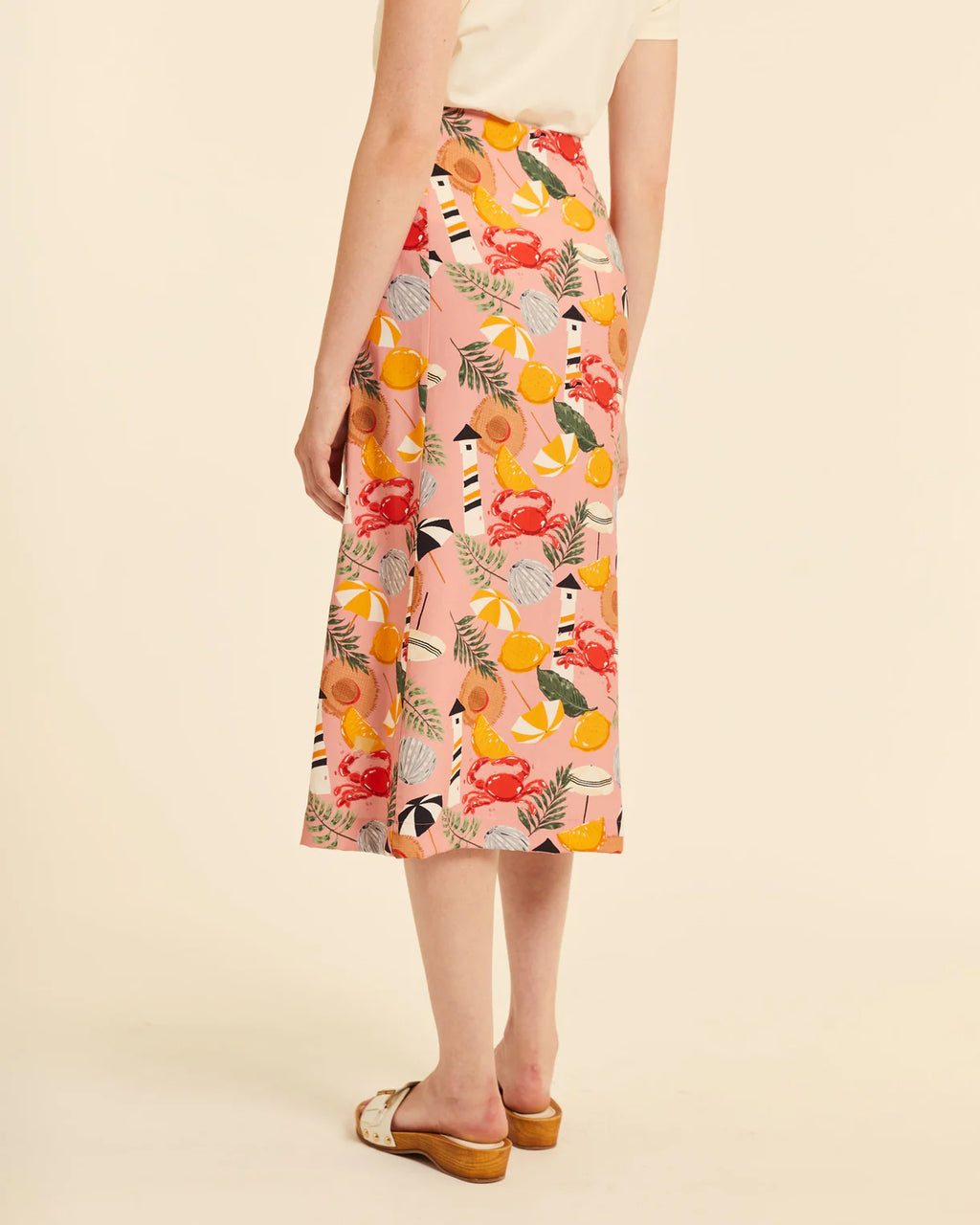 FALDA MIDI TRÓPICO