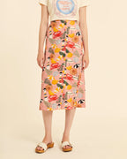 FALDA MIDI TRÓPICO