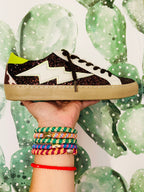 TENIS GLITTER CAFÉ
