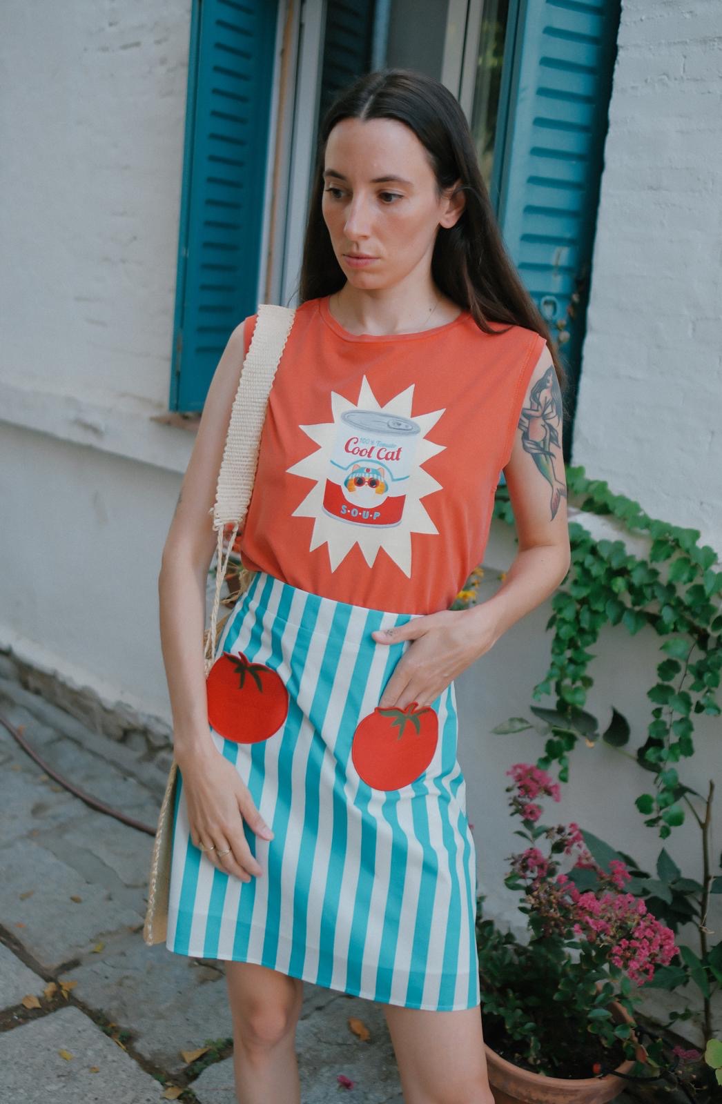 CAMISETA CAT SOUP