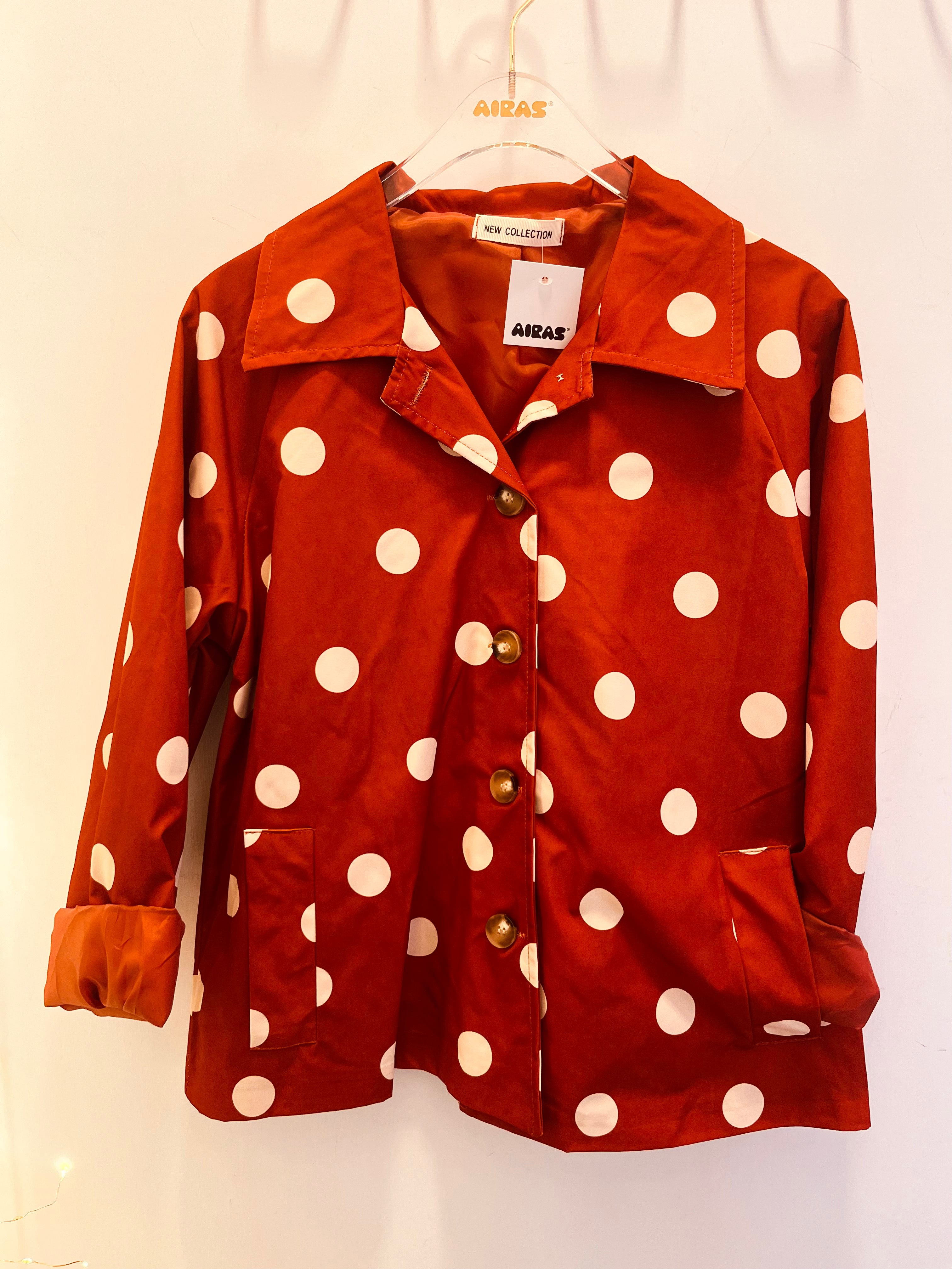 CHAQUETA CORTAVIENTOS TOPOS