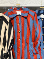 CHAQUETA CORTAVIENTO RAYAS