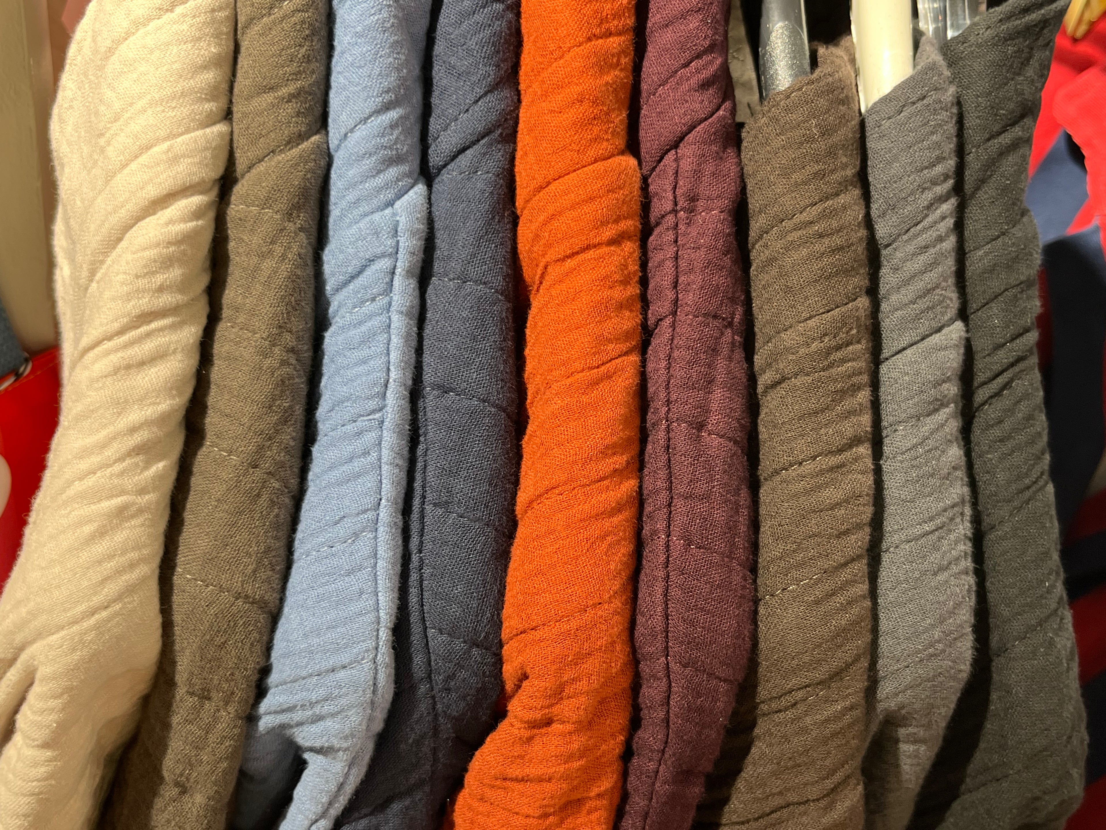 CHAQUETA KIMONO ACOLCHADA