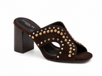 Sandalia Tacón tachas